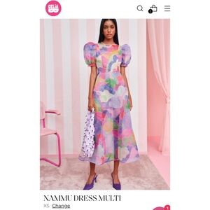 Celia B Nammu Dress in Multi